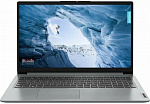 Ноутбук 15.6" IPS FHD LENOVO IdeaPad 1 grey Cel N4020/8Gb/256Gb SSD/VGA int/noOS 82V700CURK