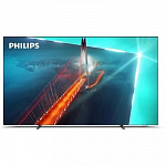Philips 55OLED708/12, OLED, 4K Ultra HD, антрацитовый, СМ ТВ, Google TV