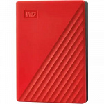 Жесткий диск WD USB 3.0 5Tb WDBPKJ0050BRD-WESN My Passport 2.5" красный