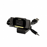 Exegate EX286180RUS Веб-камера ExeGate GoldenEye C270 матрица 1/3" 0,3 Мп, 640х480,480P,USB+35mm Jack,микро.с шумоподавлением, автофокус, универсальное крепление, кабель 1,5 м, Win Vista/7/8/10