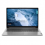 Ноутбук 15.6" IPS FHD LENOVO IdeaPad 1 grey Cel N4020/4Gb/128Gb SSD/VGA int/W11 82V700DURK