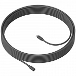 Logitech MeetUp 10m Mic Cable - GRAPHITE - WW - MEETUP 10M MIC CABLE