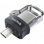 SanDisk USB Drive 256Gb Ultra Dual Drive m3.0 Grey & Silver SDDD3-256G-G46