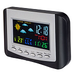 Perfeo Часы-метеостанция "Color", PF-S3332CS цветной экран, время, температура, влажность, дата