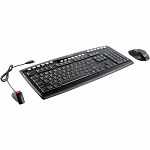A-4Tech Клавиатура + мышь A4 9200F клав:черный мышь:черный USB 2.0 беспроводная Multimedia 631950