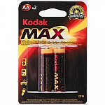 Kodak МАХ LR6-2BL KAA-2 40/200/13200 2шт в уп-ке