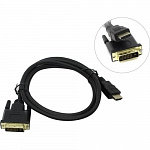 Exegate EX284907RUS Кабель HDMI-DVI ExeGate EX-CC-HDMIM-DVIM-3.0 19M/25M, dual link, 3м, 2 фильтра, позолоченные контакты
