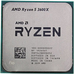 CPU AMD Ryzen 5 3600X OEM 3.8GHz up to 4.4GHz/6x512Kb+32Mb, 6C/12T, Matisse, 7nm, 95W, unlocked, AM4
