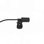 CBR CBM 011 Black, Микрофон проводной "петличка" для использования с ПК, разъём мини-джек 3,5 мм, длина кабеля 1,8 м, цвет чёрный