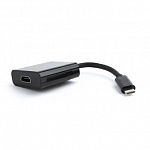 Cablexpert Переходник USB Type-C/HDMI, 15см, пакет A-CM-HDMIF-01