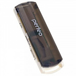 Perfeo Card Reader SD/MMC+Micro SD+MS+M2, PF-VI-R013 Black чёрный PF_4259