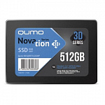 QUMO SSD 512GB Novation TLC 3D Q3DT-512GSKF 2,5" R/W 550/500 MB/s SM2258XT/SM2259XT OEM