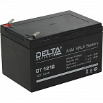 Delta DT 1212 12 А\ч, 12В свинцово- кислотный аккумулятор