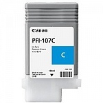 Canon PFI-107C 6706B001 Картридж для iPF680/685/770/780/785, Голубой, 130ml. GJ