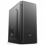 CBR PCC-MATX-MX10-450W2 Корпус mATX Minitower MX10, c БП PSU-ATX450-08EC 450W/80mm, 2*USB 2.0, HD Audio+Mic, Black