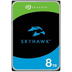 Жесткий диск Seagate SATA-III 8Tb ST8000VX010 Skyhawk 7200rpm 256Mb 3.5"