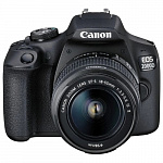 Canon EOS 2000D KIT черный 24.1Mpix 18-55mm f/3.5-5.6 IS II 3" 1080p Full HD SDXC Li-ion с объективом