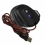 Exegate EX289487RUS Мышь ExeGate Gaming Standard Laser GML-793 USB, лазерная, 800/1600/2400/3200dpi, 7 кнопок и колесо прокрутки, балансировочные грузики 36г, длина кабеля 1,5м, черная, Color box