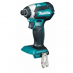 Makita DTD153Z Шуруповерт акуд б\щет,18В,Li-ion,0-3400об\м,6-ти гр1\4",1.3кг,кор,170Нм,М5-М16,б\ак,з\у