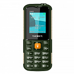 Мобильный телефон teXet TM-D400 цвет зеленый