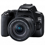 Canon EOS 250D черный 24.1Mpix EF-S 18-55mm f/1:4-5.6 IS STM 3" 4K Full HD SDXC Li-ion