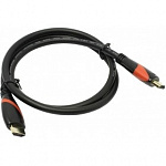 VCOM CG525-R-0.5 Кабель HDMI 19M/M ver. 2.0 black red, 0.5m VCOM CG525-R-0.5