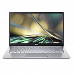 Ультрабук Acer Swift 3 SF314-512-55N3, 14", IPS, Intel Core i5 1240P 8ГБ, 512ГБ SSD, UMA , Eshell, серебристый nx.k0eer.008