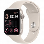 Apple Watch SE GPS Starlight Aluminum Case with Solo Loop 40mm MNJP3ZP/A