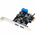 Controller ST-Lab, PCI-E x1, U- 780, 2 ext USB3.0 + 2 int USB3.0, +LP bracket, Ret
