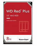 8TB WD Red Plus WD80EFZZ Serial ATA III, 7200- rpm, 128Mb, 3.5", NAS Edition, WD80EFBX