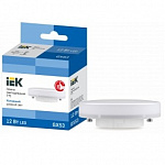 Iek LLE-T80-12-230-65-GX53 Лампа светодиодная ECO T75 таблетка 12Вт 230В 6500К GX53 IEK