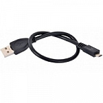 Gembird PRO CCP-mUSB2-AMBM-0,3m USB 2.0 кабель для соед. 0.3м AM-microBM 5 pin экран, черный, пакет