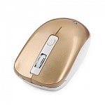 Gembird MUSW-400-G Gold USB Мышь беспров., 3кн.+колесо-кнопка, 2.4ГГц, 1600 dpi, бесшумный клик