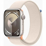 Apple Watch Series 9 GPS 45mm Starlight Aluminium Case with Starlight Sport Loop MR983LL/A
