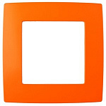 Эра Б0019387 12-5001-22 Рамка на 1 пост, Эра12, оранжевый