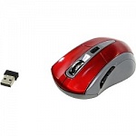Defender Accura MM-965 Red USB 52966 Беспроводная оптическая мышь, 6кнопок,800-1600dpi