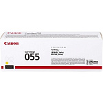 Canon CRG 055 Y Тонер-картридж для Canon LBP66x/MF74x, 2100 стр., желтый GR
