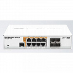 MikroTik CRS112-8P-4S-IN Коммутатор 8х10/100/1000 Ethernet, 4 x SFP ports