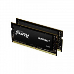 Kingston DRAM 64GB 2666MHz DDR4 CL16 SODIMM Kit of 2 FURY Impact KF426S16IBK2/64