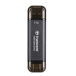 Накопитель SSD Transcend USB-C 1Tb TS1TESD310C серый USB