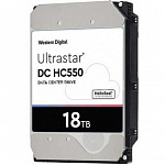 18Tb WD Ultrastar DC HC550 SATA 6Gb/s, 7200 rpm, 512mb buffer, 3.5" 0F38459/WUH721818ALE6L4