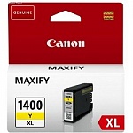 Canon PGI-1400XL Y Картридж струйный для MAXIFY МВ2040 и МВ2340, жёлтый, 900 стр. GQ