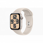 Apple Watch SE GPS 44mm Starlight Aluminium Case with Starlight Sport Band - S/M MRE43ZP/A