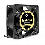 Exegate EX289011RUS Вентилятор 220В AC ExeGate EX09238SAL 92x92x38 мм, Sleeve bearing подшипник скольжения, алюминиевый корпус, подводящий провод 30 см, 2700RPM, 39dBA, RTL