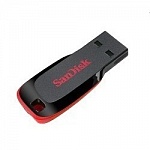 SanDisk USB Drive 16Gb Cruzer Blade SDCZ50-016G-B35 USB2.0, Black-Red