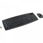 Клавиатура + мышь Gembird KBS-8000 черный USB Клавиатура+мышь беспроводная 2.4ГГц/10м, 1600DPI, мини-приемник