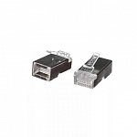 Vcom VNA2230-1/20 Коннекторы RJ45 8P8C для FTP кабеля 5 кат. экранированные, VCOM VNA2230-1/2020шт