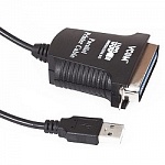 VCOM VUS7052 Кабель-адаптер USB A вилка - LPT прямое подключение к LPT порту принтера 1.8m