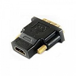 Aopen/Qust Переходник HDMI 19F to DVI-D 25M позолоченные контакты ACA312 6938510890054
