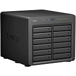 Synology DS3617xs II Сетевое хранилище QC2,2GhzCPU/2x8Gbup to 48/RAID0,1,10,5,6/up to 12hot plug HDDs SATA3,5" or 2,5" up to 36 with 2xDX1215/2xUSB3.0/4GigEth